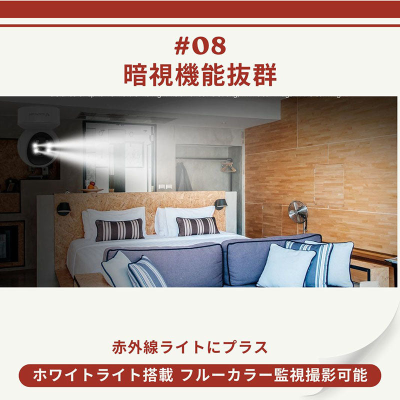 ネットワークカメラ 防犯カメラ 監視カメラ ワイヤレス対応 遠隔操作 暗視機能 vstarcam ベビーモニター ペットカメラ 介護カメラ WEBカメラ IPカメラ スマホカメラ セキュリティーカメラ 高齢者 子供を見守る パソコン利用可 話せる 録画 パンダ楽天市場 ヤフーショッピング同時販売 C7823WIP